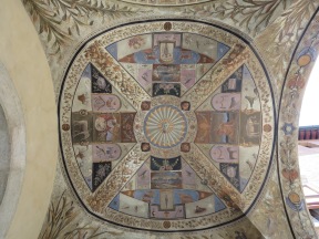 Decorated vault, Siena.