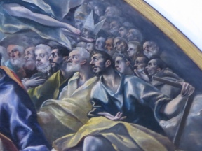 Toledo, Iglesia de Santo Tomé: El Greco, "The Burial of the Count of Orgaz."