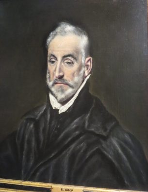 Toledo, the El Greco Museum: El Greco, "Portrait of Antonio de Covarrubias y Leiva."