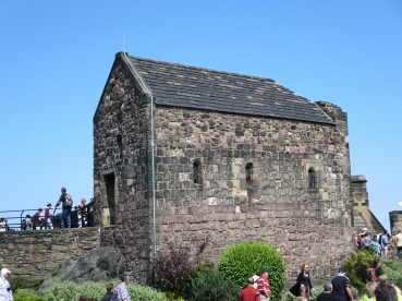 Edinburgh Castle: St Margaret's Chapel.