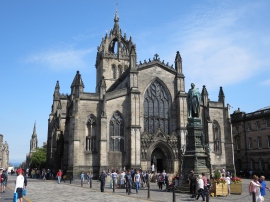 St Gile's Cathedral, The Royal Mile, Edinburgh.