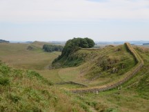 Hadrian's Wall at Housesteads Roman Fort.