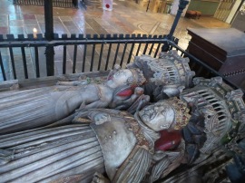 Canterbury Cathedral: Tomb of Henry IV & Joan of Navarre.